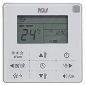 Кассетный двухтрубный фанкойл MDV MDKC-400R