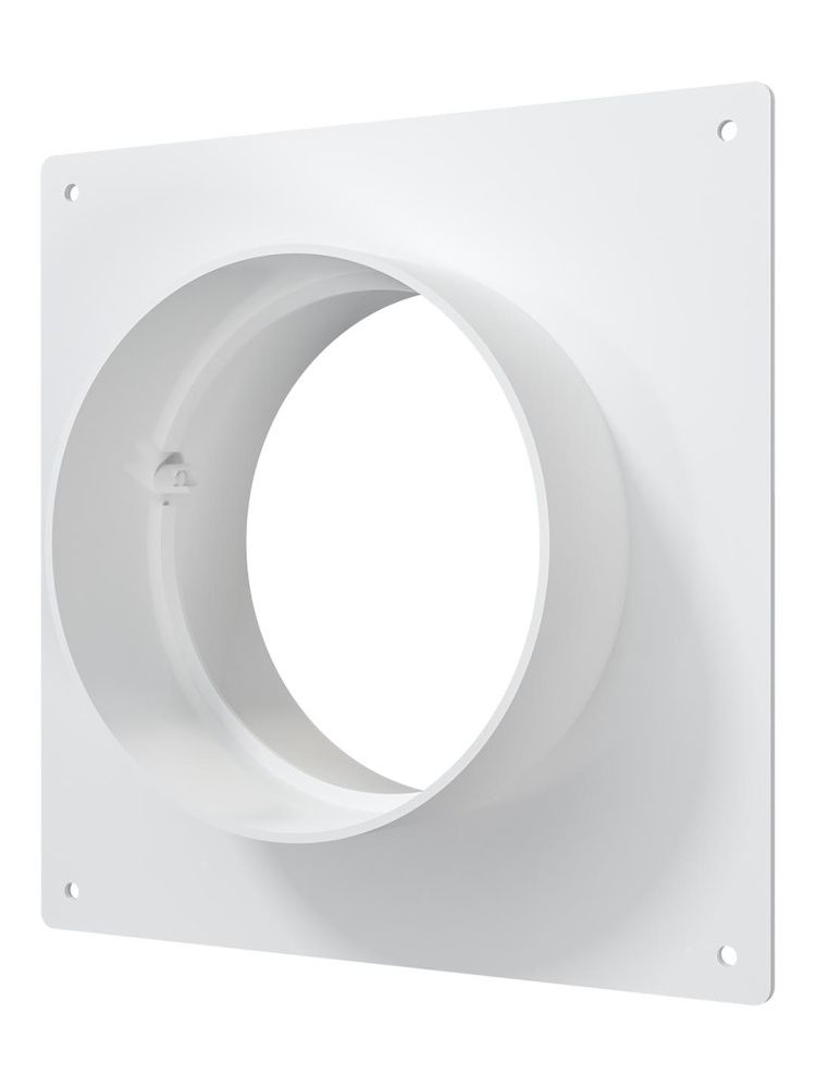 Площадка торцевая SKNP фланец D100 соединитель 150x135 пластик ERA