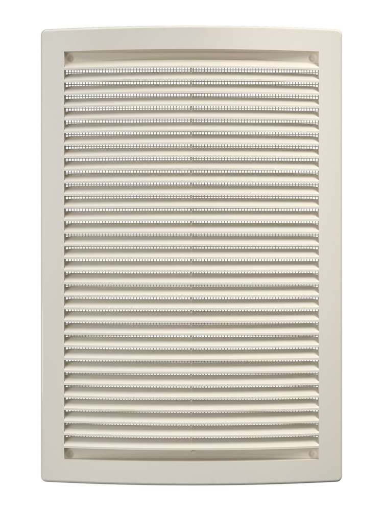 Решетка вентиляционная РЦ сетка 200х300 пластик Ivory ERA