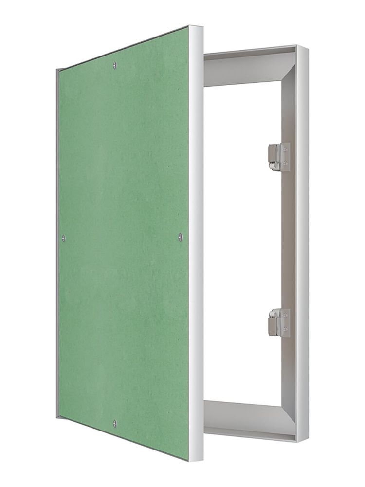 Люк ревизионный ЛПК 300х500 скрытый монтаж алюминий EVECS
