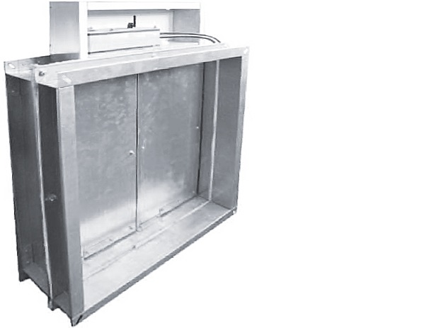 Клапан FKS-1М (90) в многостворчатом исполнении