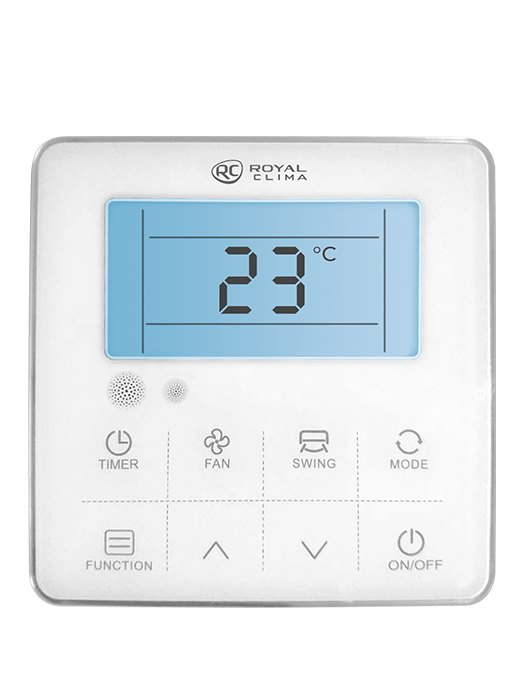 Проводной пульт управления ROYAL Clima XK-05 для полупромышленного оборудования серии COMPETENZA