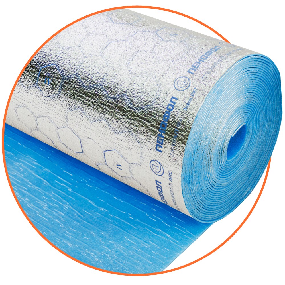 ПЕНОФОЛ тип C 50 мм, мат 1000×2000 мм